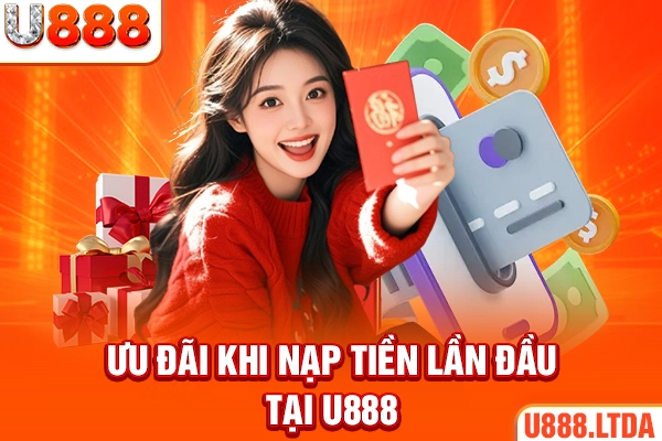 Ưu đãi khi nạp tiền lần đầu tại U888